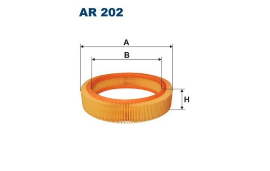 Air filter AR 202 Filtron