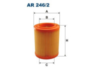 Air filter AR 246/2 Filtron