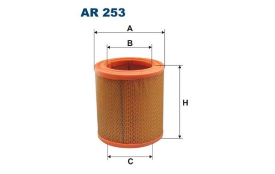Air filter AR 253 Filtron