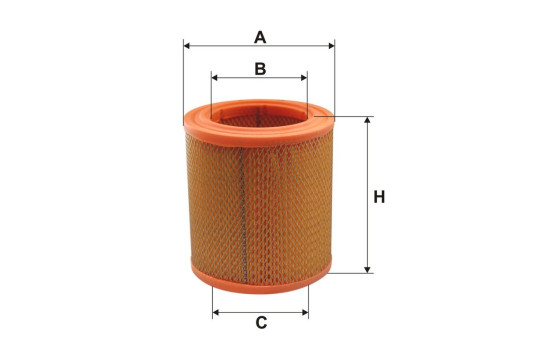 Air filter AR 253 Filtron, Image 2
