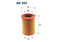 Air filter AR 265 Filtron