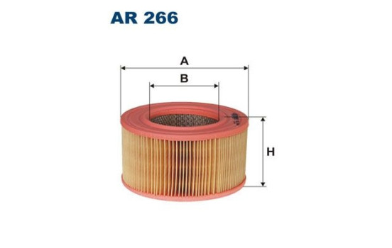 Air filter AR 266 Filtron
