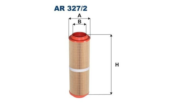 Air filter AR 327/2 Filtron