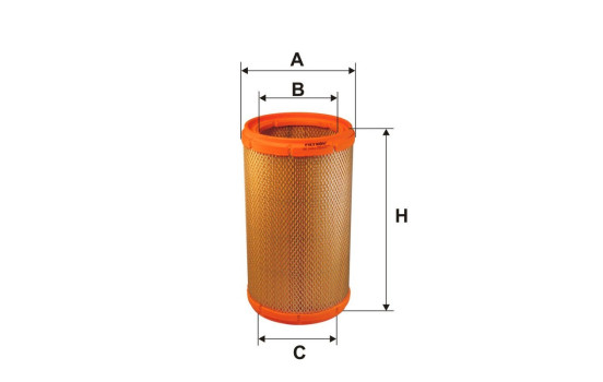 Air filter AR 348/1 Filtron, Image 2