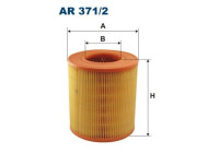 Air filter AR 371/2 Filtron