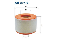 Air filter AR 371/6 Filtron