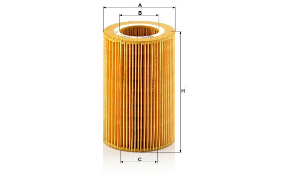 Air Filter C 1036/1 Mann, Image 3