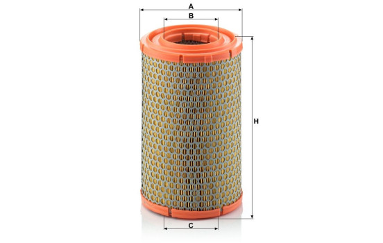 Air Filter C 16 182 Mann, Image 3