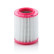Air Filter C 1652 Mann, Thumbnail 2
