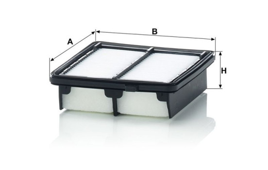Air Filter C 17 016 MANN-FILTER, Image 3