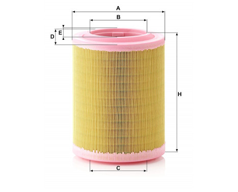 Air Filter C 18 003 Mann, Image 2