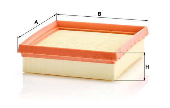 Air Filter C 18 021 MANN-FILTER, Image 2