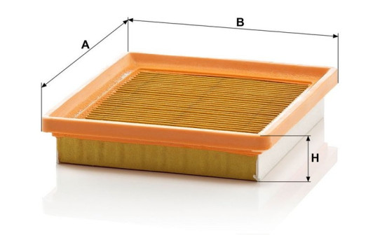 Air Filter C 1925 Mann, Image 3