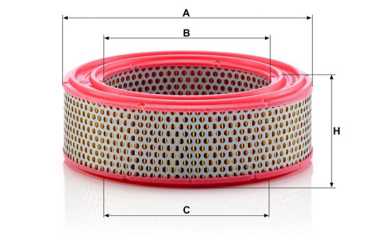 Air Filter C 1933 MANN-FILTER, Image 3