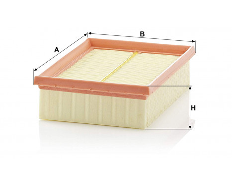 Air Filter C 1955-2 Mann, Image 2