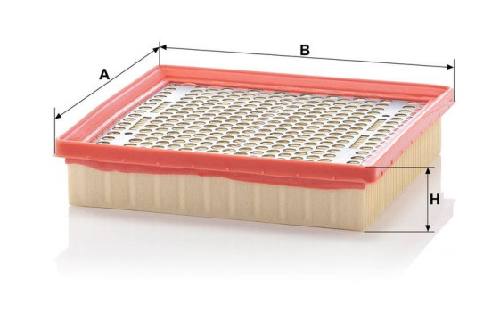 Air Filter C 2055 Mann, Image 4