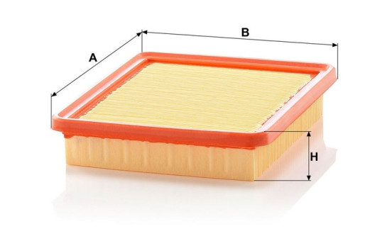 Air Filter C 2150 Mann, Image 3