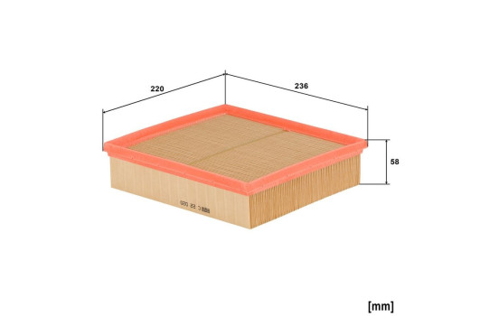 Air Filter C 22 020 MANN-FILTER, Image 6