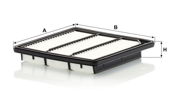 Air Filter C 23 094 Mann, Image 3