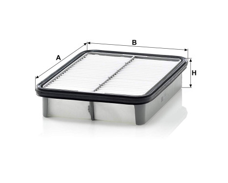 Air Filter C 2326 Mann, Image 2