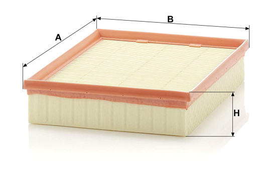 Air Filter C 25 109 Mann, Image 2