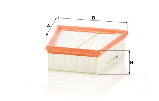 Air Filter C 2538 Mann, Image 4