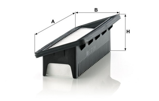 Air Filter C 27 014 Mann, Image 3