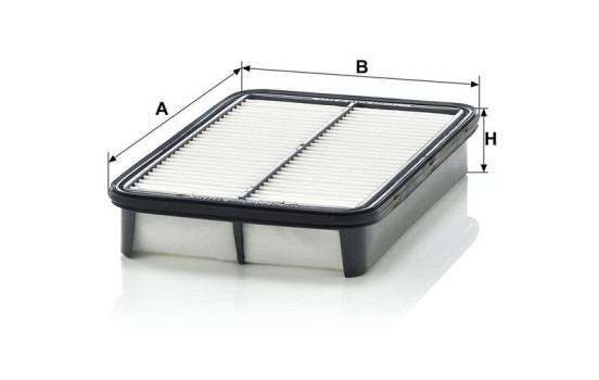 Air Filter C 2731/1 Mann, Image 3