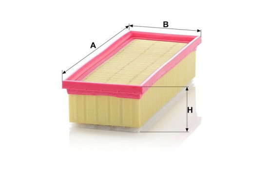 Air Filter C 2774/1 Mann, Image 4