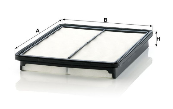 Air Filter C 30 017 Mann, Image 3
