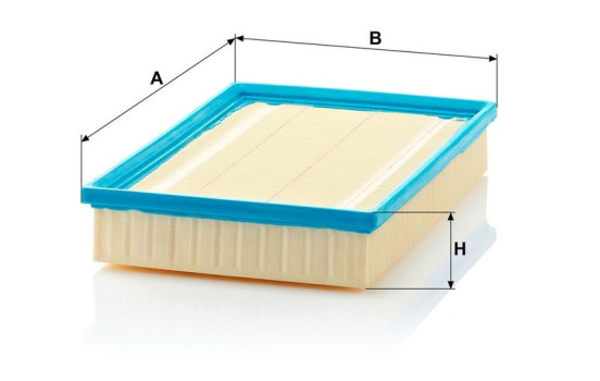 Air Filter C 30 125 Mann, Image 3