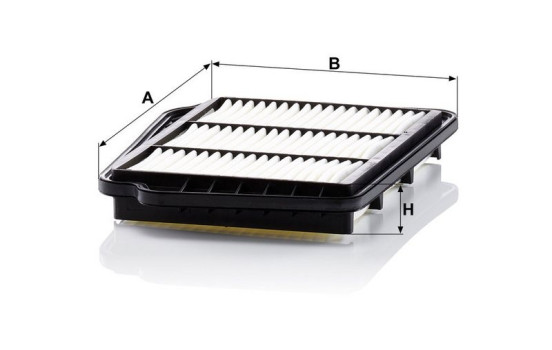 Air Filter C 3028 Mann, Image 6