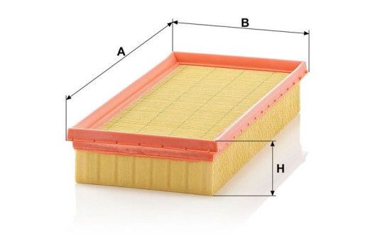 Air Filter C 3091 Mann, Image 3