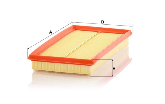Air Filter C 31 028 Mann, Image 3