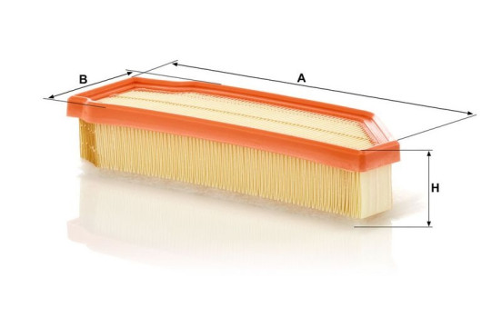Air filter C 31 033 Mann, Image 2