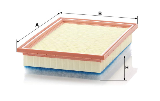 Air Filter C 31 116 Mann, Image 2