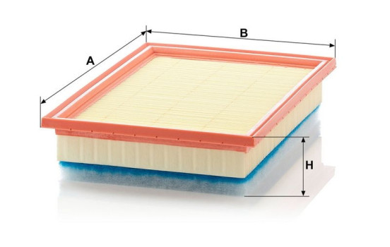 Air Filter C 31 116 Mann, Image 4