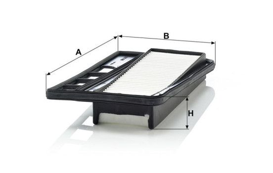 Air Filter C 3118 Mann, Image 3
