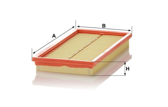 Air Filter C 32 008 MANN-FILTER, Image 3