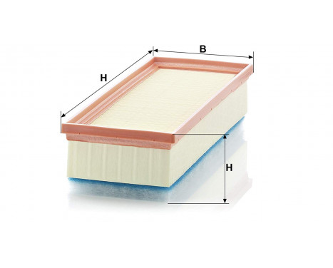 Air Filter C 32 130 Mann, Image 2