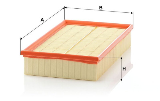 Air Filter C 32 164 Mann, Image 3