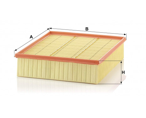Air Filter C 32 338 Mann, Image 2