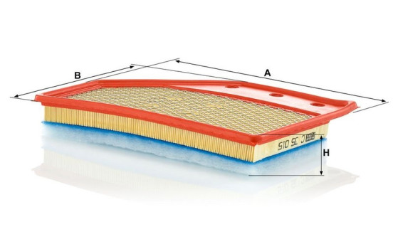 Air Filter C 35 015 MANN-FILTER, Image 3