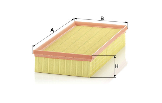 Air Filter C 35 156 Mann, Image 2