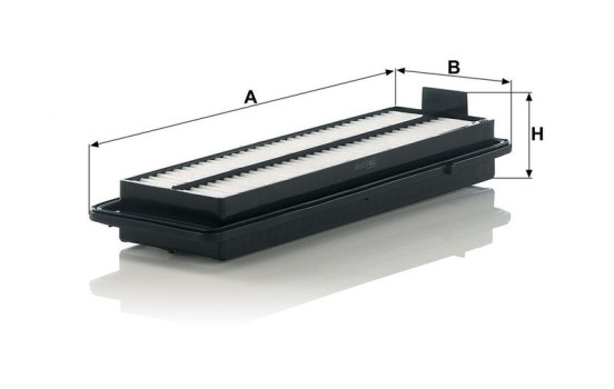 Air Filter C 37 005 Mann, Image 3