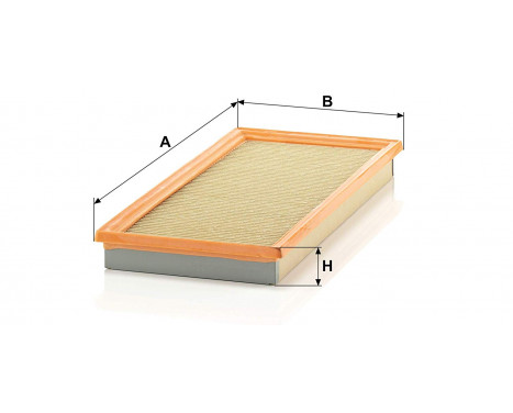 Air Filter C 3747 Mann, Image 2