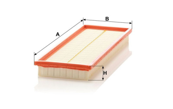 Air Filter C 3873 Mann, Image 3