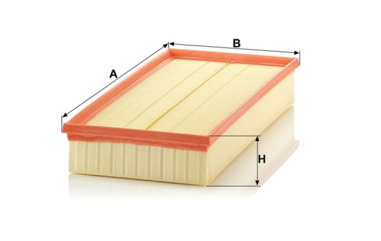 Air Filter C 39 201 Mann, Image 3
