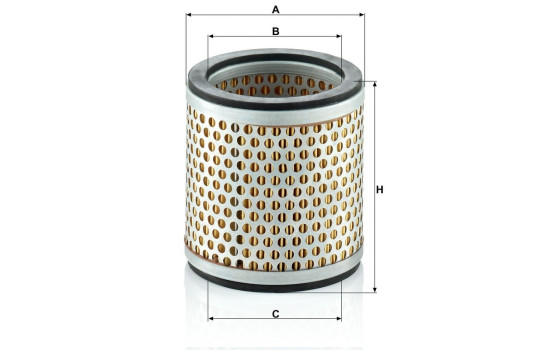 Air Filter C 89/1 MANN-FILTER, Image 3