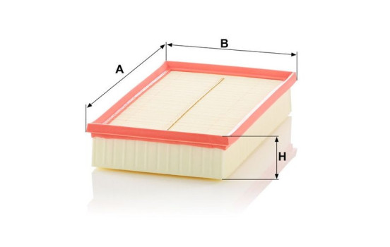 Air filter C28043 MANN-FILTER, Image 3